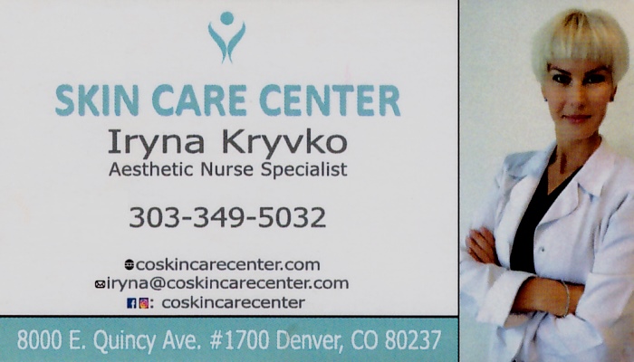 Iryna Kryvko Business Card