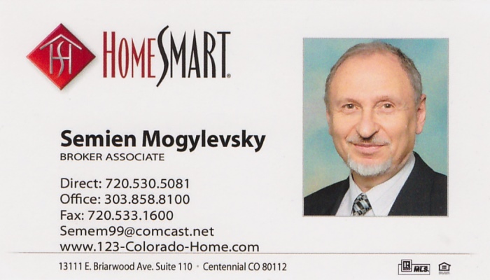 Semen Mogylevsky Business Card