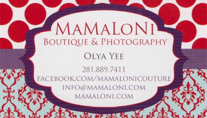 Mamaloni Business Card