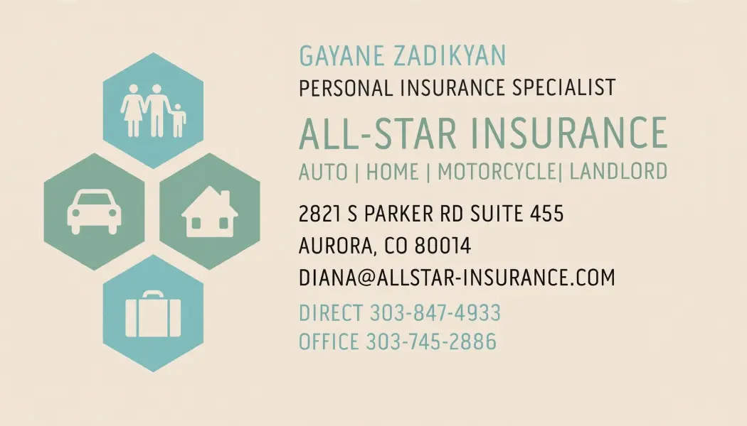 ALL-STAR INSURANCE Business Card