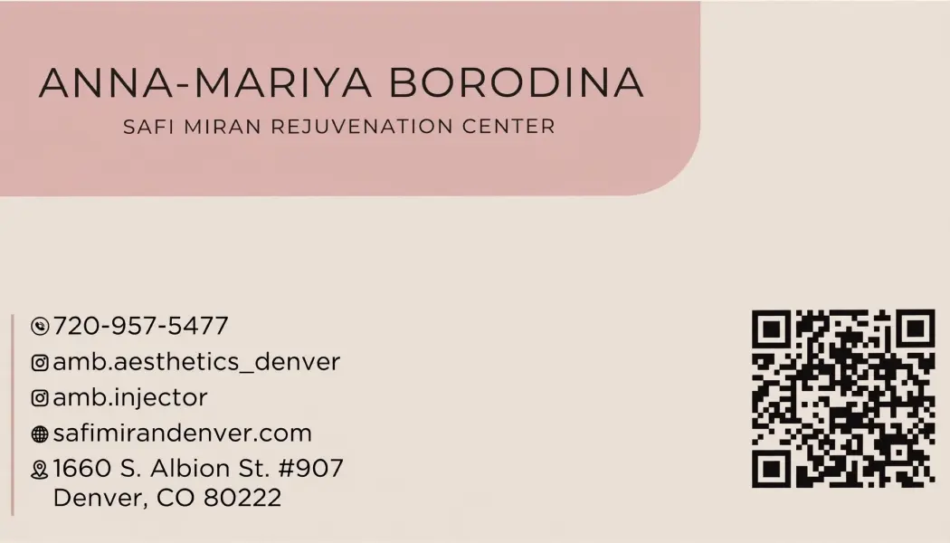 Anna-Mariya Borodina Business Card