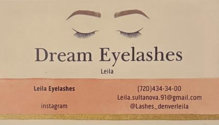 Dream Eyelashes Business Card