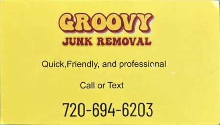 Groovy Junk Removal Business Card