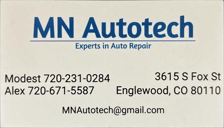 MN Autotech Business Card