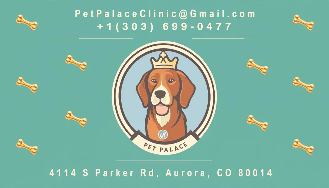 Pet Palace Vet Clinic Business Card