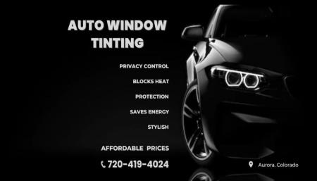 Yesa Window Tinting Business Card